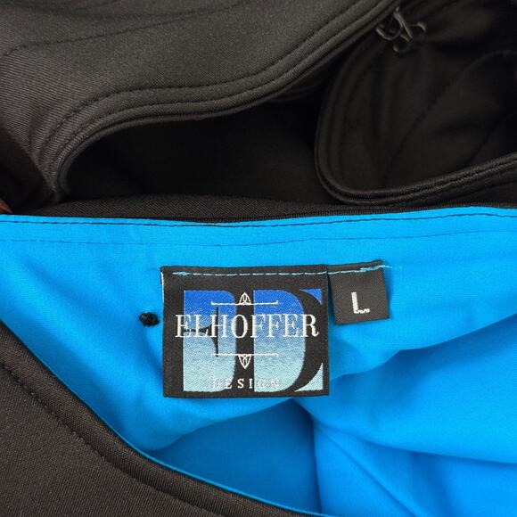 Elhoffer Galactic Commander Dress Womens Large Cosplay Costume Comic Con Black - Picture 8 of 12